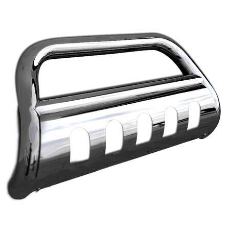 Spec-D Tuning 04-12 Ford F150 S201 Steel Bull Bar BB3-F15004S2-WB